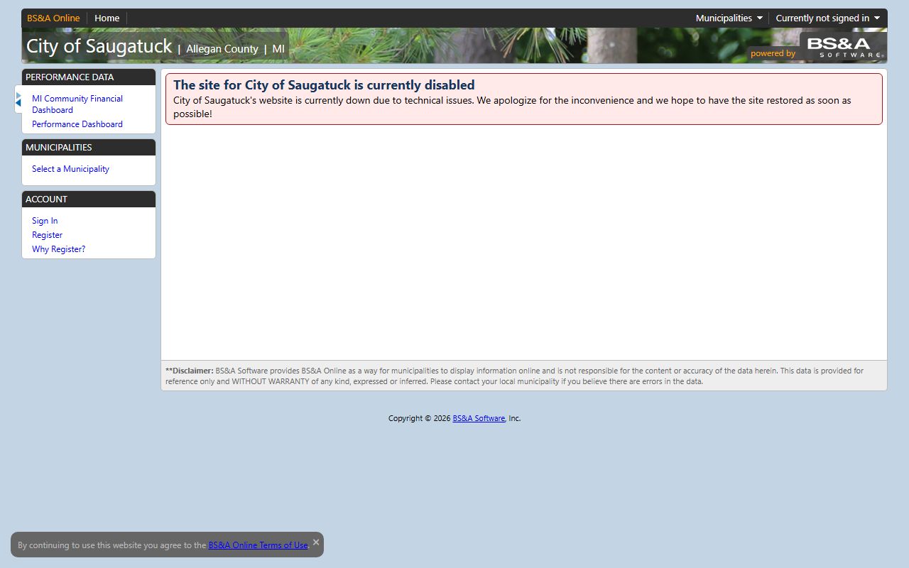 Clinton Township assessor BS&A property tax portal for searching Clinton Township property tax records