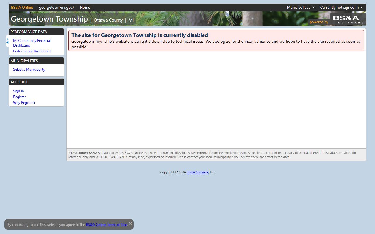 Farmington Hills assessor BS&A property tax portal for searching Farmington Hills property tax records