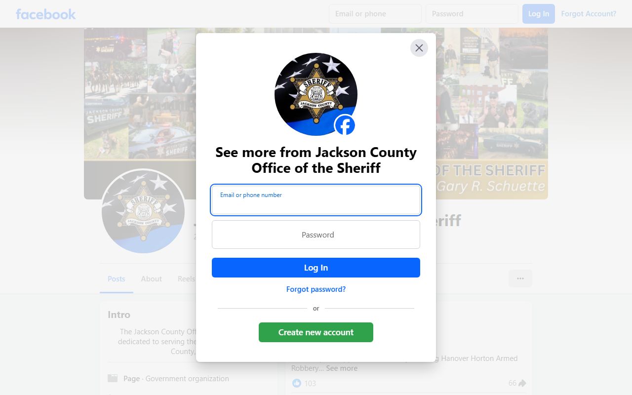 Jackson County GIS mapping system showing parcel boundaries for Jackson County property tax records research