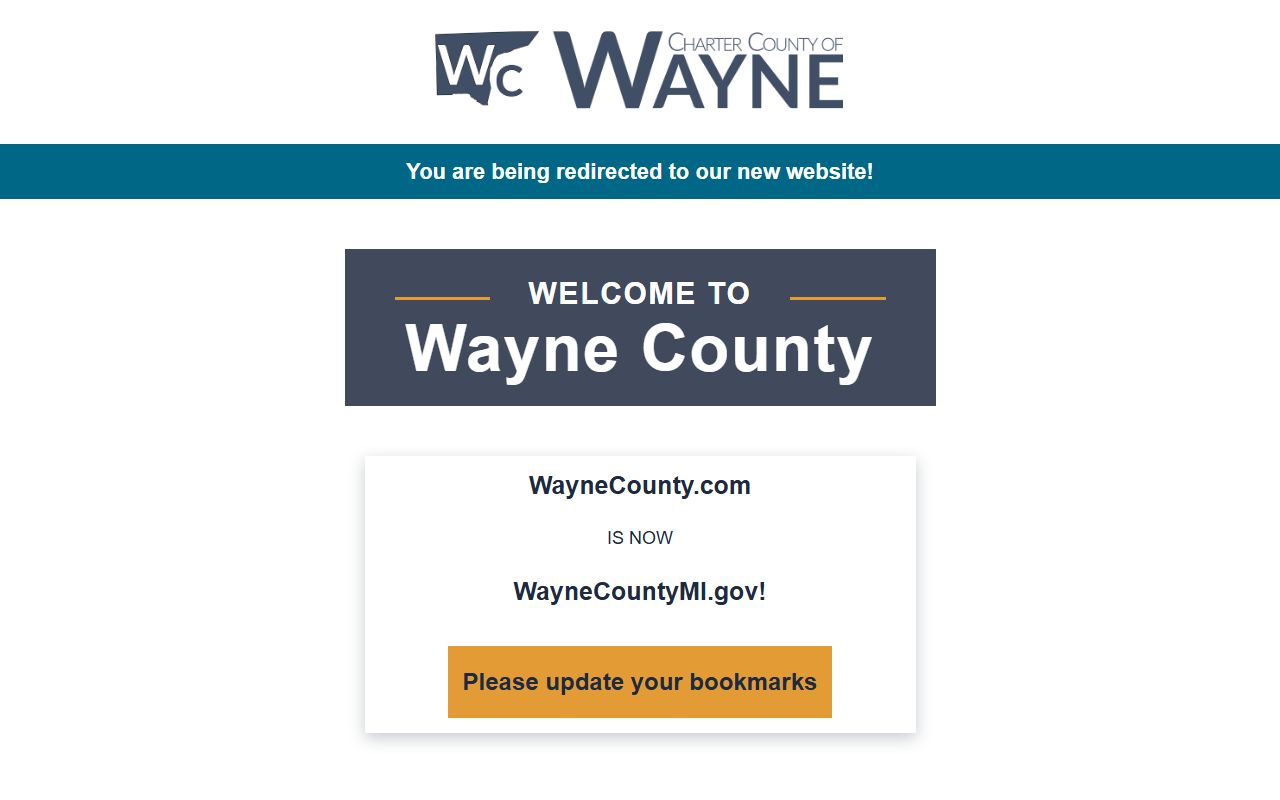 Wayne County Equalization property tax portal for searching Wayne County property tax records